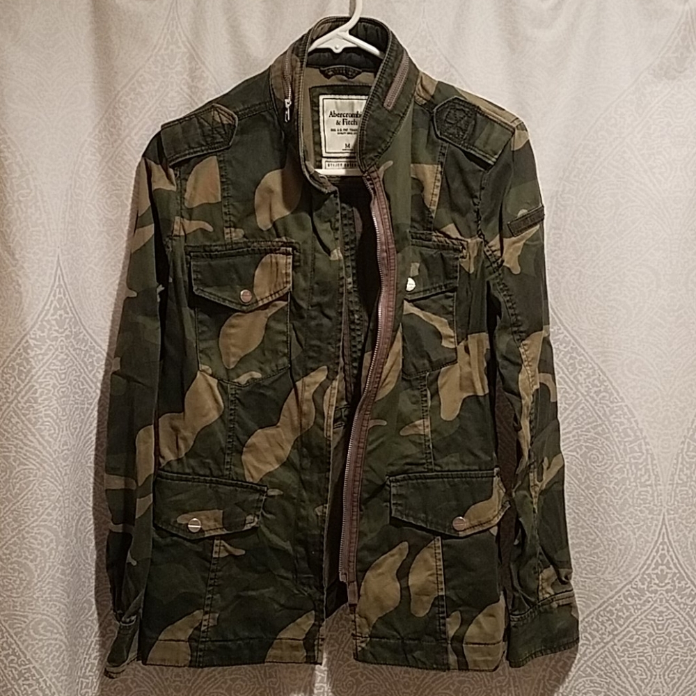 Abercrombie and Fitch Utlity Camo Jacket
